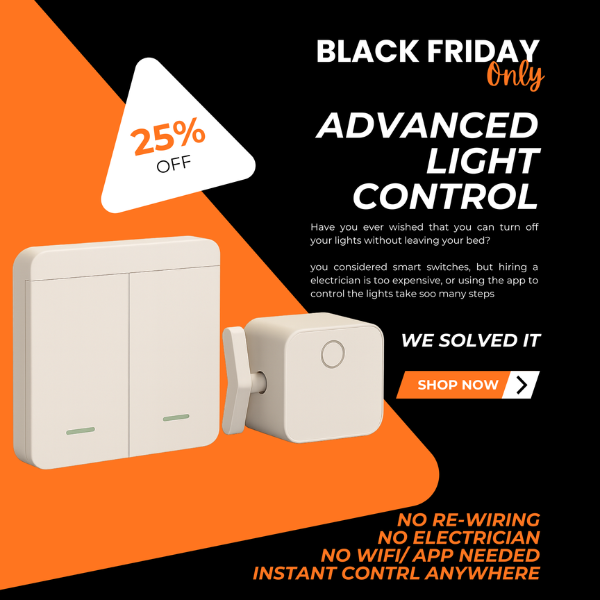 Clicky - Control lights without leaving your bed